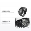Casio Серия STANDARD повседневные спортивные электронные маленькие черные часы с солнечным кварцевым механизмом резиновый ремешок японские и корейские часы мужские часы AQ-S810W-1A