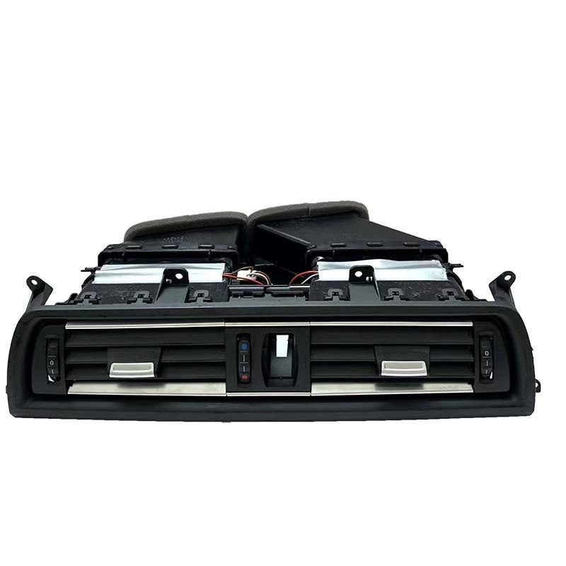 Передняя консоль, кондиционер, хромированное вентиляционное отверстие переменного тока, полная сборка для BMW 5 серии F10 F11 F18 64229166885