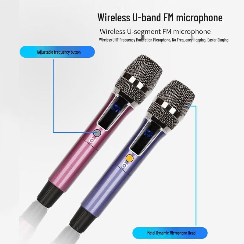 Bede BD-H1288 Portable Karaoke Trolley Speaker CN plug (adapter included) (CN version)