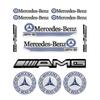 1 комплект Значок-наклейка на автомобиль Декор автомобиля Наклейка Для Mercedes Benz W204 W124 W201 W202 W212 W220 W205 GLA CLA Автомобильные аксессуары гаджеты