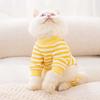 Autumn Thin Cartoon Warm Four-legged Clothes Adult Cat Kitten Anti-hair Loss Home Clothing Dog Clothes Pet Clothing