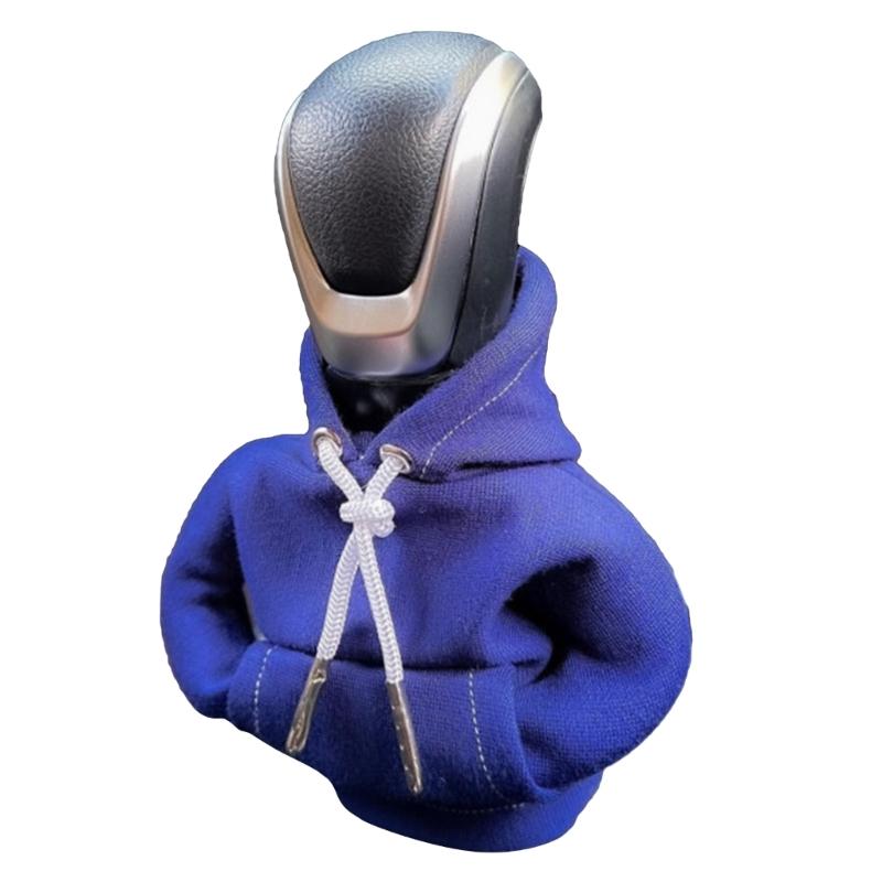 Крышка ручки переключения передач, модная толстовка с капюшоном, ручка переключения передач, декоративная крышка, ручное автоматическое авто, аксессуары для салона автомобиля