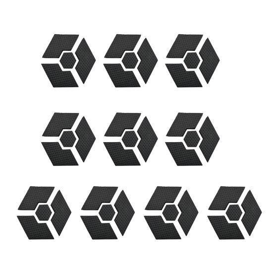 Подставки под цветочные горшки Шестиугольные Невидимые Коврики под ножки для цветочных горшков Нескользящие Садовые Подкладки Подставки под ножки для кашпо для комнатных и уличных кашпо Сад