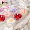 Подарки Ароматерапевтические свечи-чашки Творческие подарки ручной работы с цветами и ароматами Сувениры Ароматерапевтические свечи-украшения