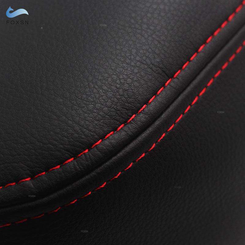 Soft Leather Console Armrest Cover For Mazda 3 Car Center Control Armrest Box Skin Cover