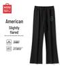 MINISO Men's Heavyweight Straight-Leg Casual Sweatpants