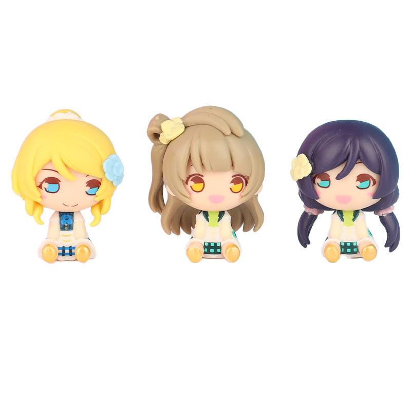 5 шт./1 набор Фигурка Нисино Кино Маки, Хосидзора Рин, Ядзава Нико из Lovelive School Idol Project, Модель, Игрушка, Подарок, Аниме, Фигурка