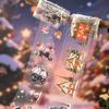 1Roll Tapes For Christmas Themed Die-cutting Tape Creative Collage Material Diary Greeting Card Cup Photo Frame Decoration Gift