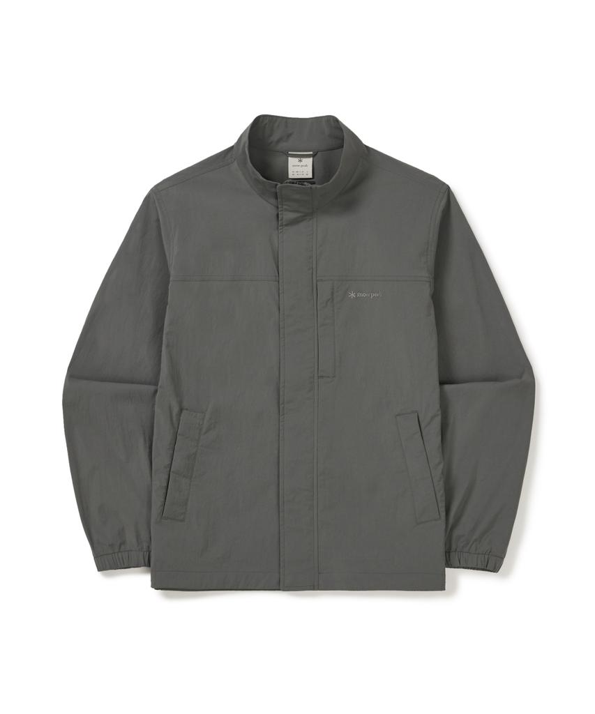 Ветровка Snowpeak Apparel Root Stand с защитой шеи (S26Mmrwb64) Темно-серый