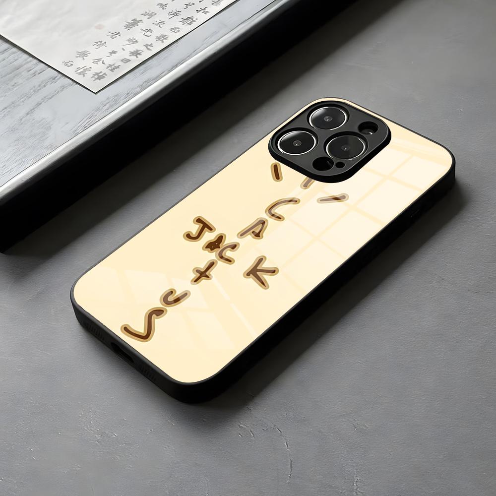 Чехол для телефона Travis Scott Huncho Jack ASTROWORLD TOUR Стеклянный Для IPhone 16 15 14 Pro Дешевый Max 13 12 Mini 11 X XS XR 8 Plus Для Sam