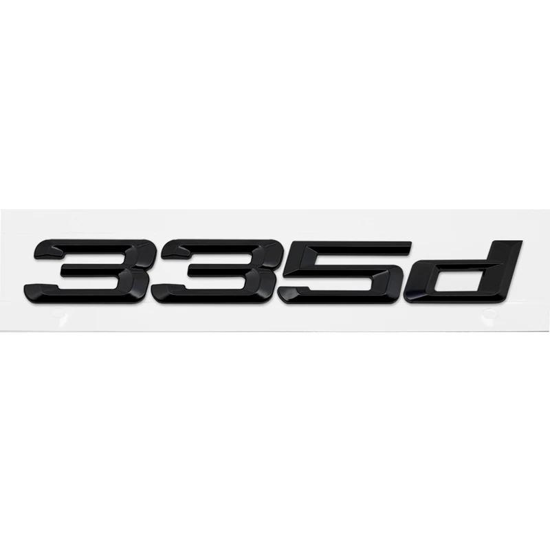 For G20 G21 G28 F30 F31 F34 F35 E90 E91 E92 E93 E46 DIY Sticker Rear Trunk Badge Plastic Decal 3 Series 325d 330d 335d 328d