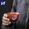 Ceramic Master Tea Cup Household Retro Kung Fu Drinkware Office Teacups Cnese Hand Painted Crane Tea Bowl Pottery Water Mug