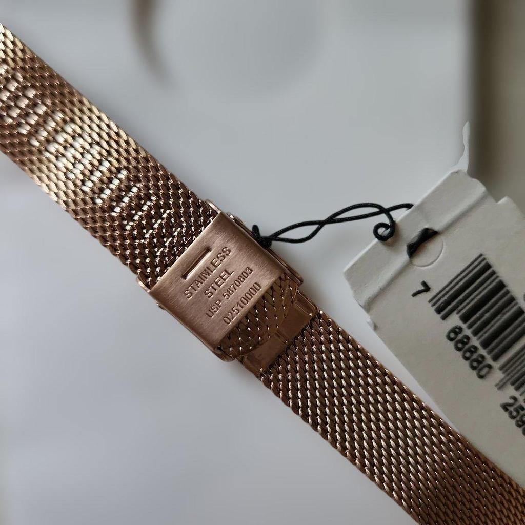 Used New Unused SKAGEN Rose Gold Mesh Band 14MM