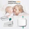 Защита детей Блокираторы раздвижных окон Детские замки Замок для стеклянной двери Замок безопасности для детей Замок для шкафа