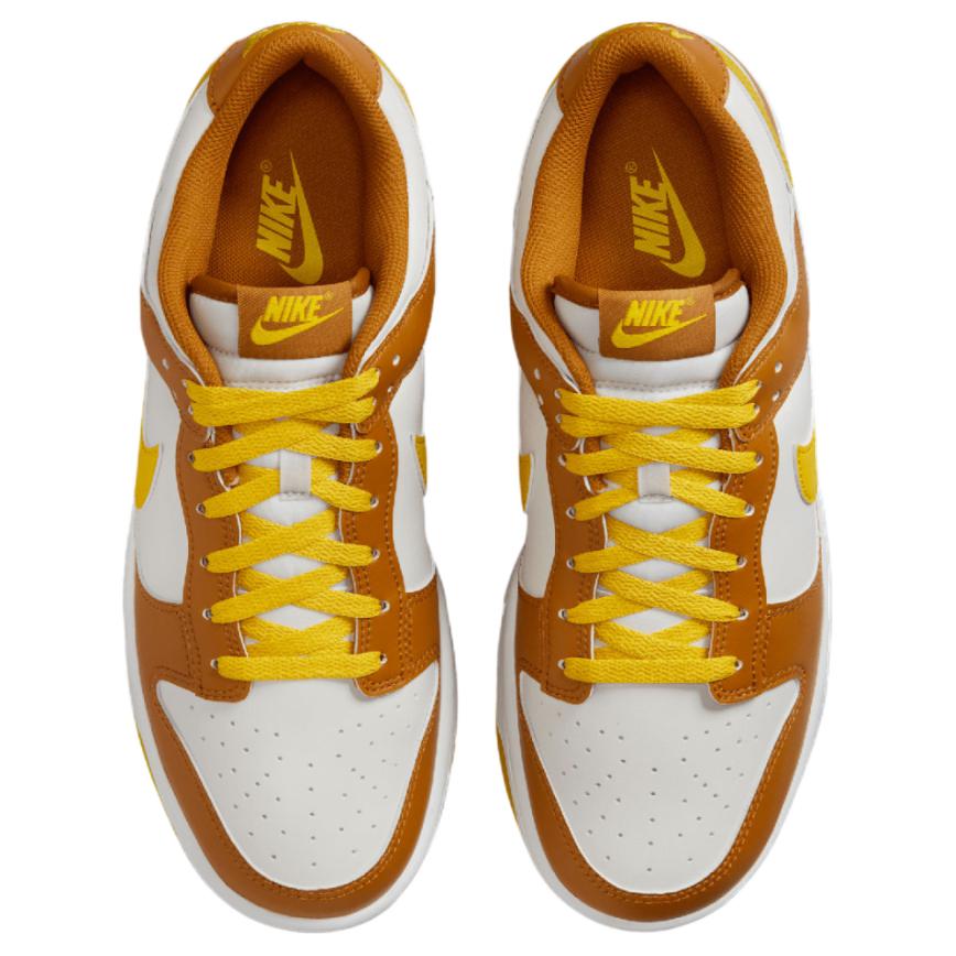 Nike Dunk Low Bright Citron Men Sneakers Orange Summit-White Desert-Ochre HF5441-113