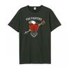 Amplified Unisex Adult Eagle Tattoo Foo Fighters T-Shirt