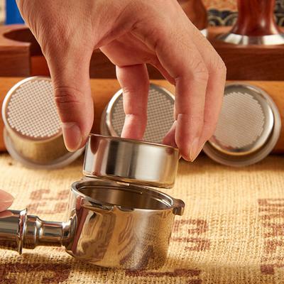 Безопасный фильтр для кофе 51/54 мм, тонкая сетка, практичная корзина из нержавеющей стали