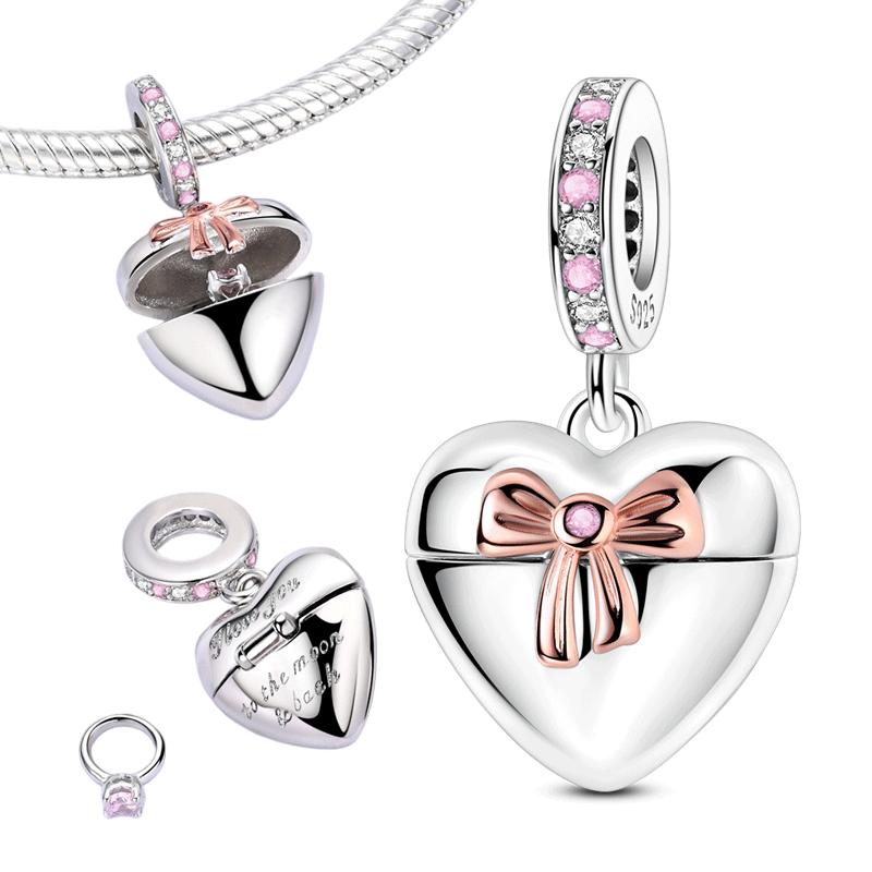 Матрёшка Медь Открывается и закрывается Шармы Подвеска Подходит для браслета Ювелирные изделия Женские Изготовление своими руками Подарок Аксессуар