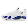 Jordan Air Jordan 14 Низкие Гольф Ботинки Устойчивые к Истиранию Мужские Синие Белые HJ7710-101