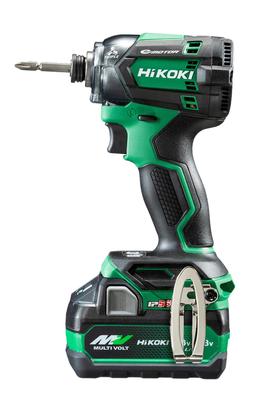 HiKOKI 18V Аккумуляторный ударный шуруповерт WH18DC Агрессивный Первый Ремонт Включает Зарядное устройство и Кейс (XPZ), Зеленый, Гарантия,