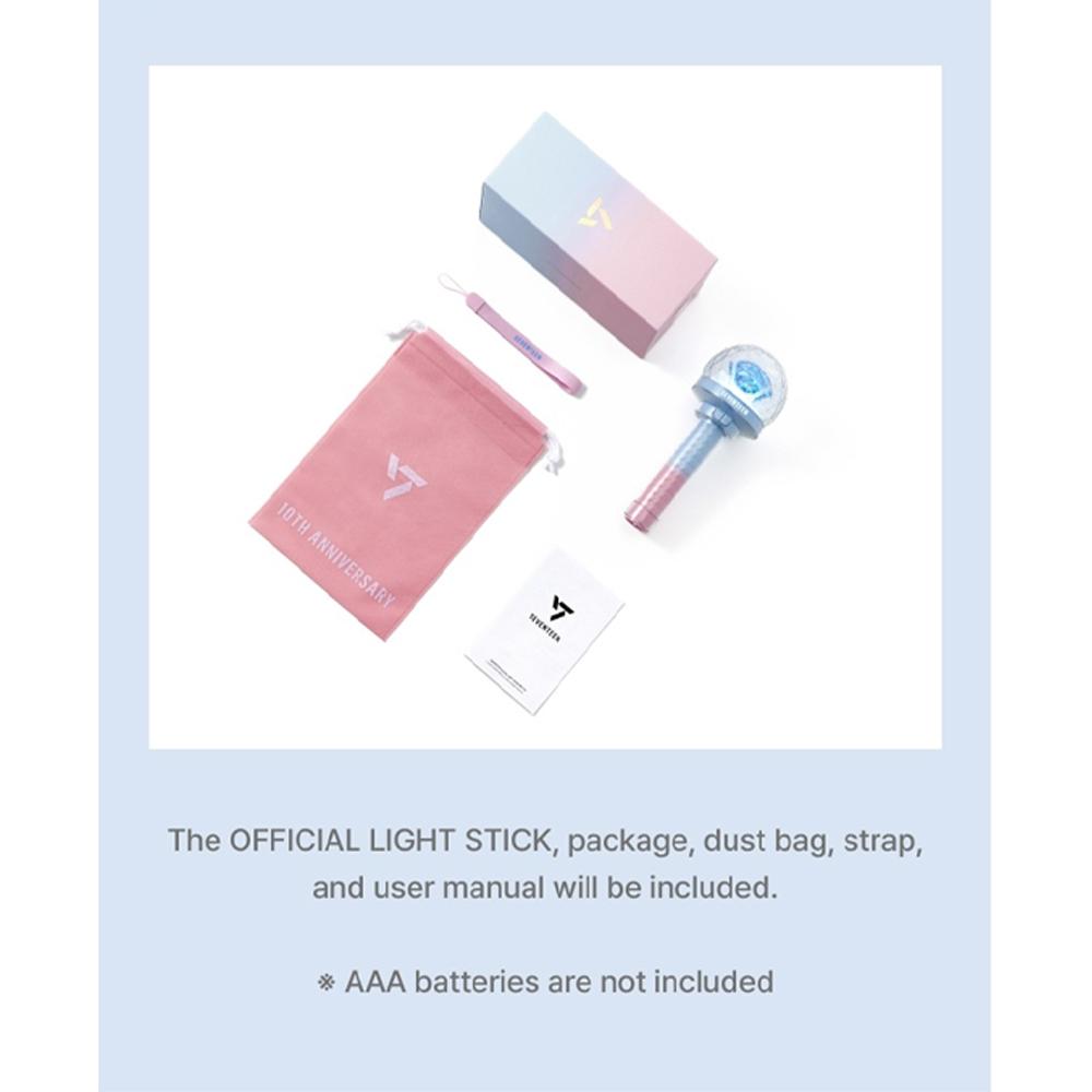 Seventeen Официальный лайтстик VER.3 10th Anniversary.