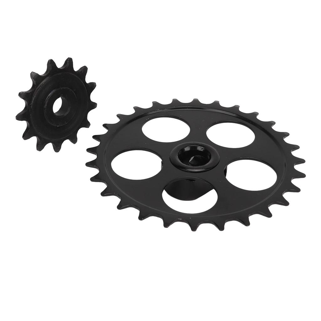 410 28T Sprocket 13T Sprocket Kit Carbon Steel Sprocket Accessory for DIY ATV Motorcycle Bicycl