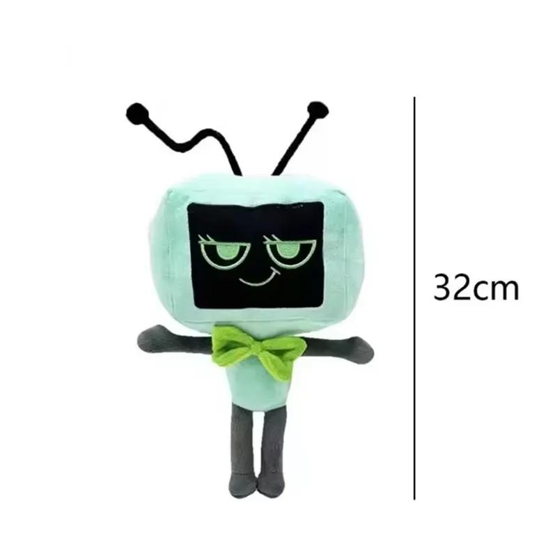 New Dandy's World 35cm Plush Cute Dandy World Scrap Stuffed Horror Game Goob Pebble Plushie Soft Pillow Doll Children Gifts Doll