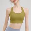 Передовая профессиональная тренировочная одежда, спортивное белье для бега, йога, велоспорт на открытом воздухе, влагоотводящее, дышащее, интегрированный простой бюстгальтер