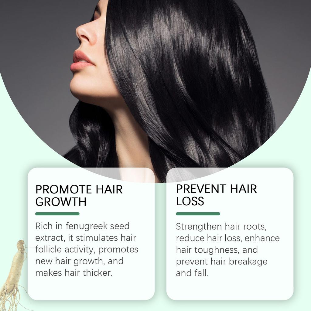 Herbal Hair Growth Spray Activates Hair Follicles, Reduces Hair Loss And Breakage, Improves Hair Quality, Nourishes Hair And Promotes Hair Growth,30ML