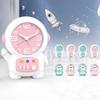 Cartoon Creative Student Ringing Alarm Clock Loudly On The Bedside Bedroom Multi Functional Ornament Plastic