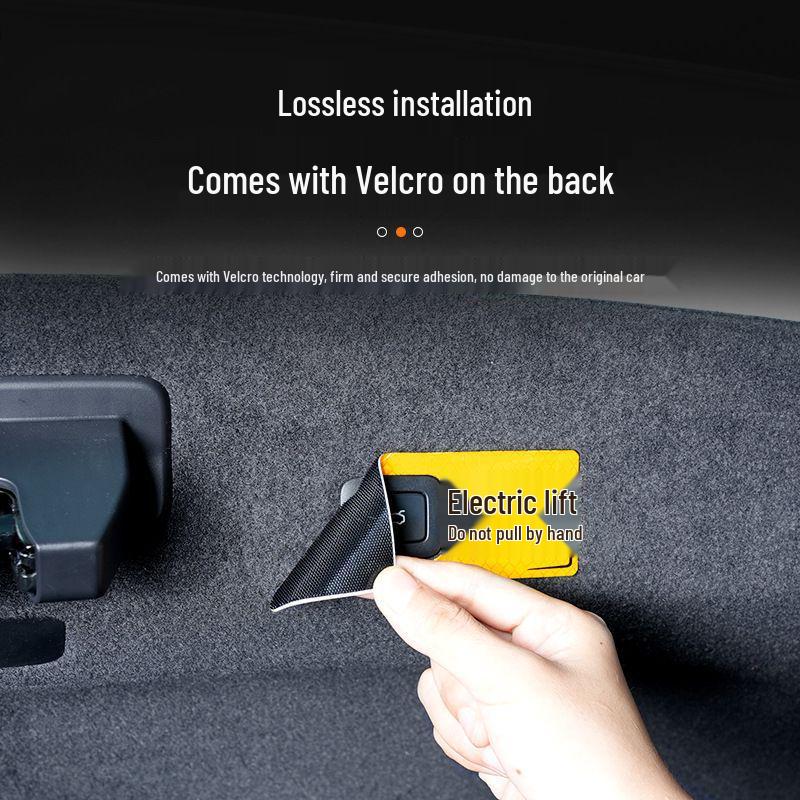 Xiaomi SU7 Electric Tailgate Warning/Trunk Switch Reflective Car Sticker