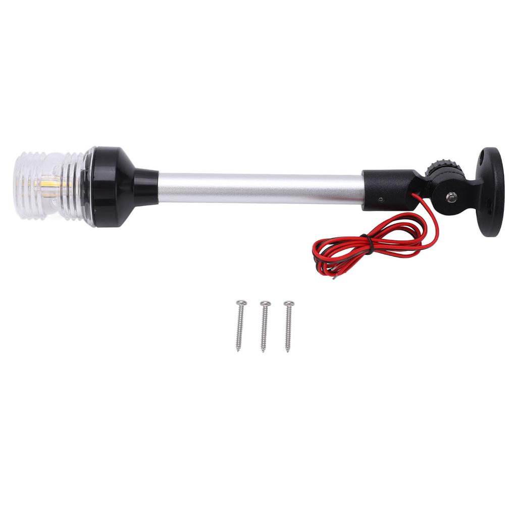 12-дюймовые светодиодные навигационные огни якоря Водонепроницаемый круговой 360 градусов Судовой огонь для морских яхт 12В-24В