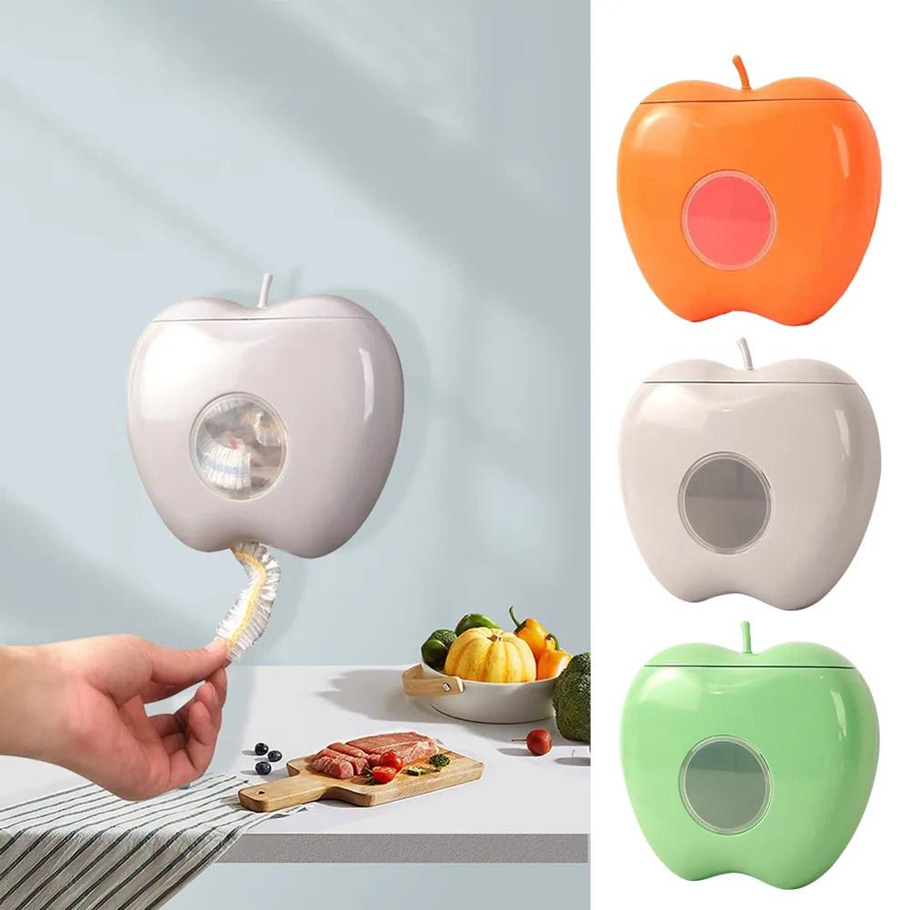 Новый пластиковый ящик для хранения пленка для пищевых продуктов пылезащитная коробка настенный чехол для пищевых продуктов пластиковая пленка стойка для хранения на кухне