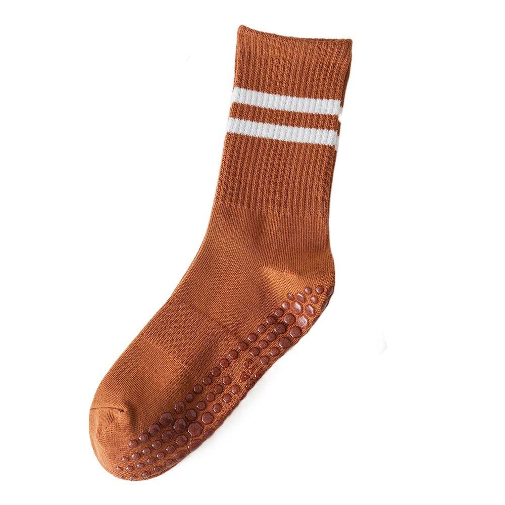 Mid-tube Bottom Fitness Socks Professional Gym Floor Socks Dance Pilates Socks  Indoor