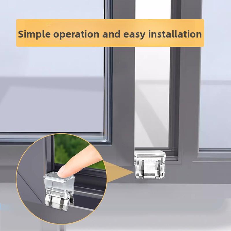 Блокиратор безопасности на окно Защита от детей Защита от кошек Ограничитель защелка для раздвижных окон