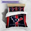 Houston Texans Pride Custom Name Text Print 1Pc Bedding Set Duvet Cover With Two Pillowcases Soft Bed Linen For Household Bedroom