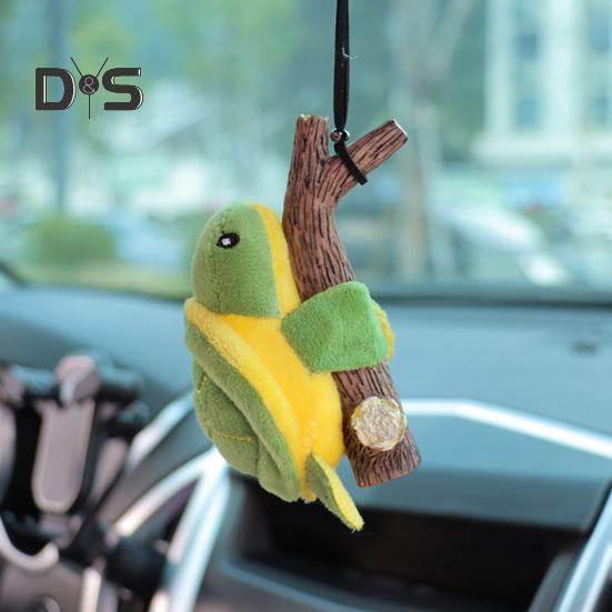 Подвесное украшение для автомобиля, коала, черепаха, панда, объятия, пень, подвеска, зеркало заднего вида, декор для воздуховода, милые аксессуары для салона автомобиля