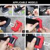 Avoidance Case Silicone Buckle Clip Protector Anti-Scratch Cover Car Seat Belt Safety Accessories