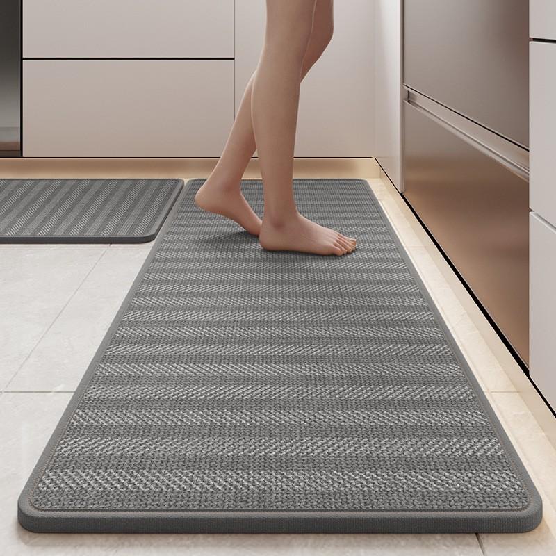 Kitchen Anti-slip Oil-proof Washable Absorbent Long Floor Mat Entry Door