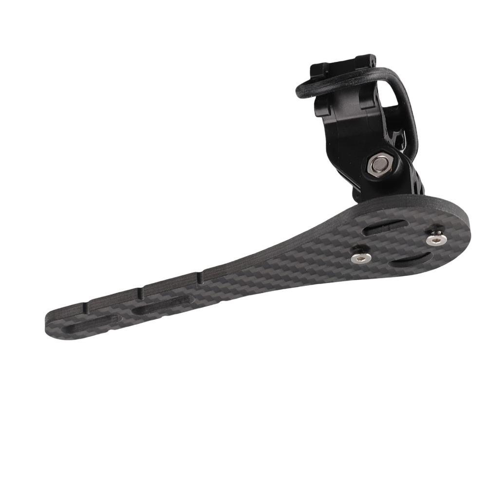 Lightweight Bike Computer Mount Carbon Fiber Out Front Bike Mount Cycling Accessories
