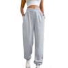Women Sweatpants High Waisted Loose Fit Sport Pants with Pockets Crossover Joggers Athletic Pants Comfy