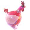 Les Trésors De Lily [M9056] - Розовая статуэтка «Петух Кокорико» - 30 см
