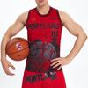 Li-Ning Мужские баскетбольные жилеты в стиле ретро, ​​неоновые AAYQ089-3