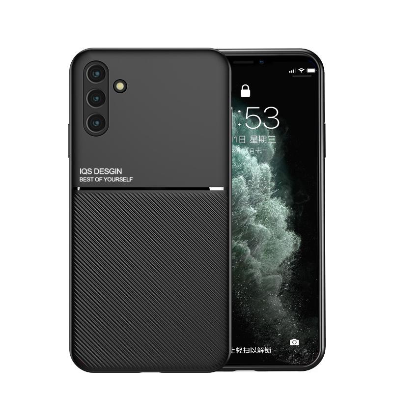 Чехол для Samsung Galaxy A04s SM-A047F Кожаный Магнитный Автодержатель Чехол для телефона Для Samsung A04S A 04S Мягкая Силиконовая Задняя Крышка