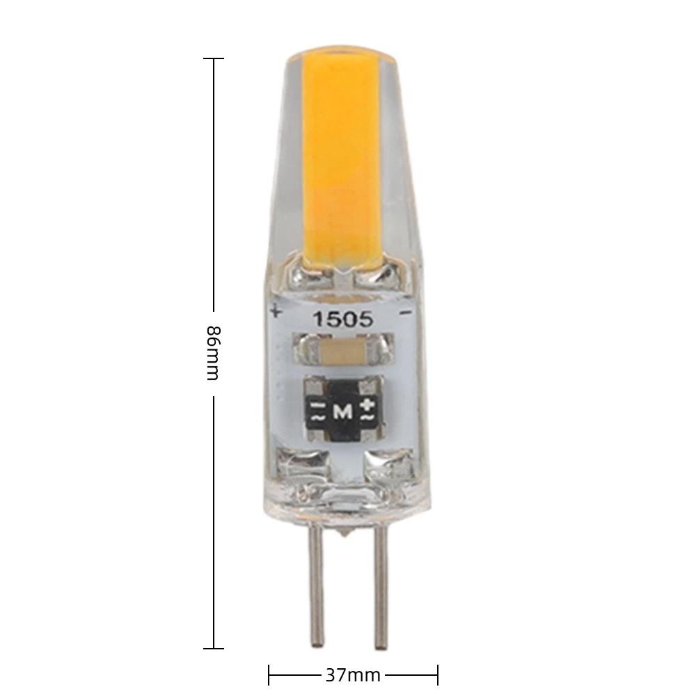 6PCS Durable 2W G4 Light Bulb 180lm 120V G4 LED Bulb G4 Bulb Bedroom