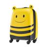 Kids Luggage Set, 5 Piece, 45.7 cm Hardside Rolling Wheels Suitcase with Backpack & U-shape Pillow, Bee Kids Carry on Luggage Set, Holiday Birthday