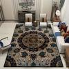 Home Decoration Big Size Luxury Carpet for Living Room Persian Floral Design Room Decor Rug Non-slip Entrance Door Mat Washable