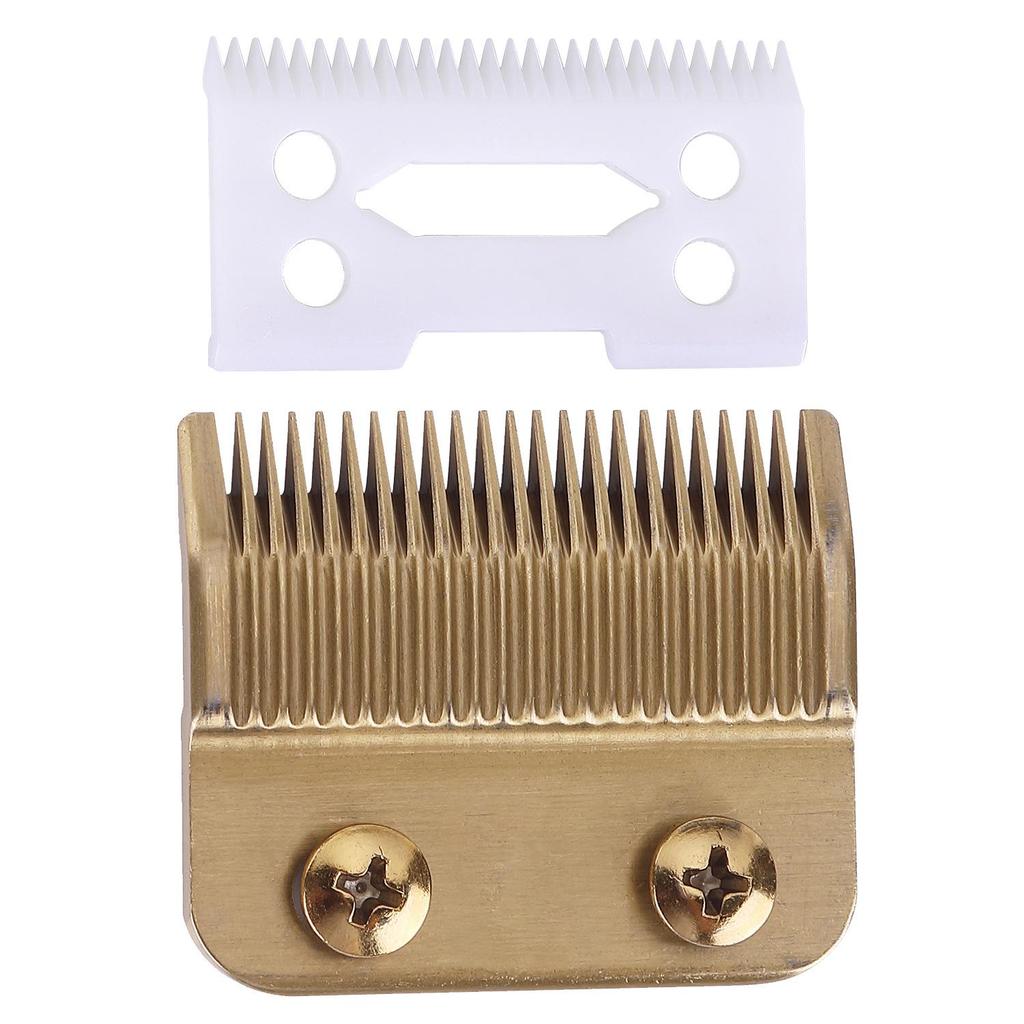 Wahl Hair Clipper Set: Stainless Steel Fixed & Ceramic Moving Blades for Barber Accessories & Oil Head Fade.