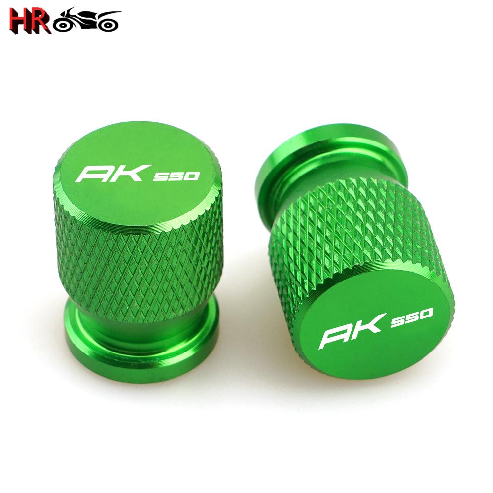 С логотипом AK550 мотоциклетный клапан шины с ЧПУ алюминиевый шток воздушного порта шины крышка аксессуар для KYMCO AK 550 Ak550 все