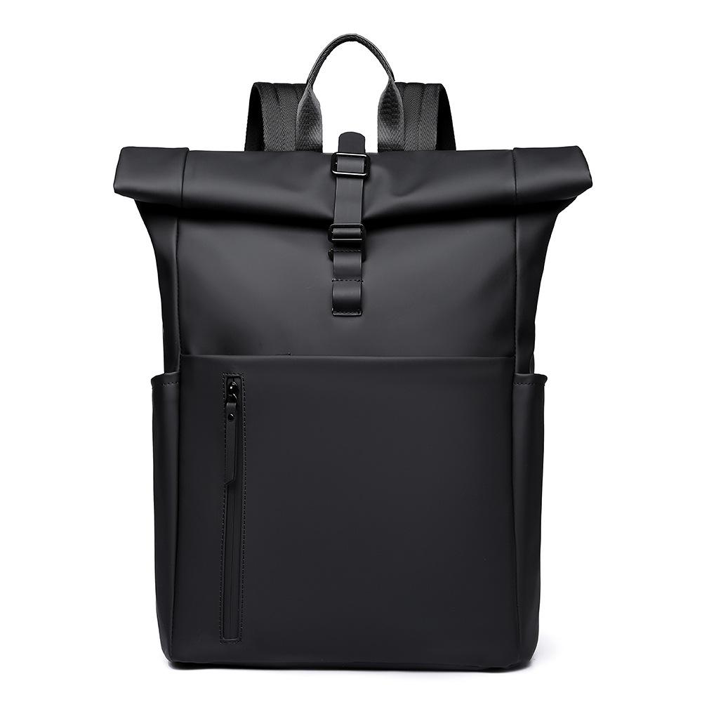Laptop Backpack for Men 15.6 Inch Business Travel Bag with Roll Top Waterproof Casual Daypack New Style Bookbag